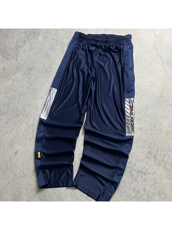 Tommy Hilfiger Other - Vintage Y2K Tommy Hilfiger Breakaway Shiny Dazzle Track Pants Sz. XL Basketball